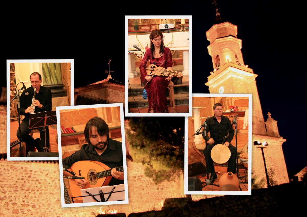 Jaime Muñoz, Rafa del Teso, Ana Alcaide y William Cooley (de izquierda a derecha)